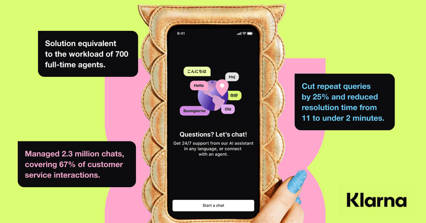 Klarna's AI Wins Big: 2.3M Chats, $40M Saved