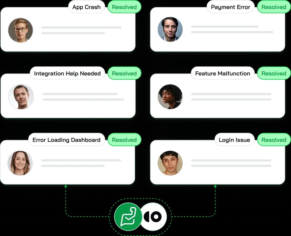 Zoho Desk AI agents for tickets and SalesIQ chats