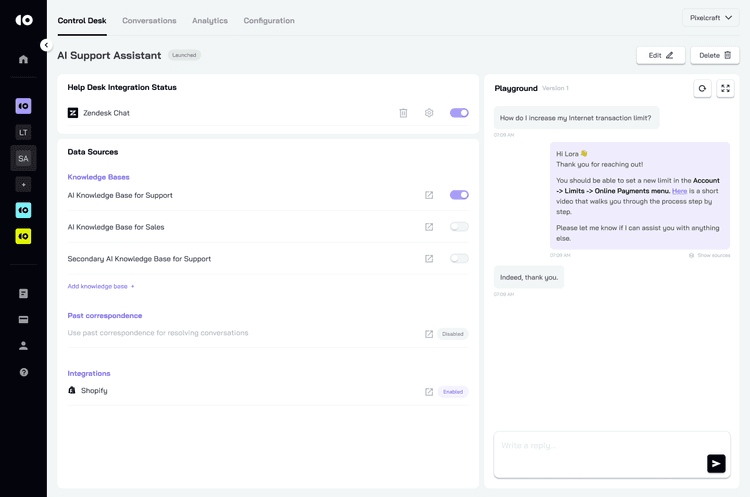 How to Use CoSupport AI’s Control Desk for Support Automation
