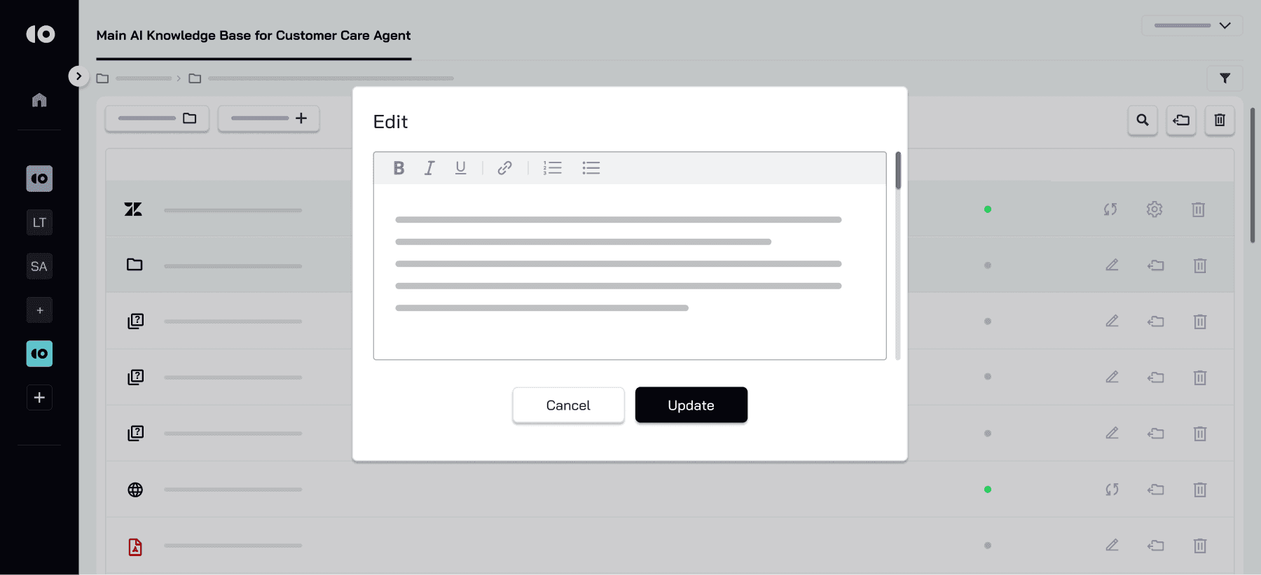 Uploading Files in the KB