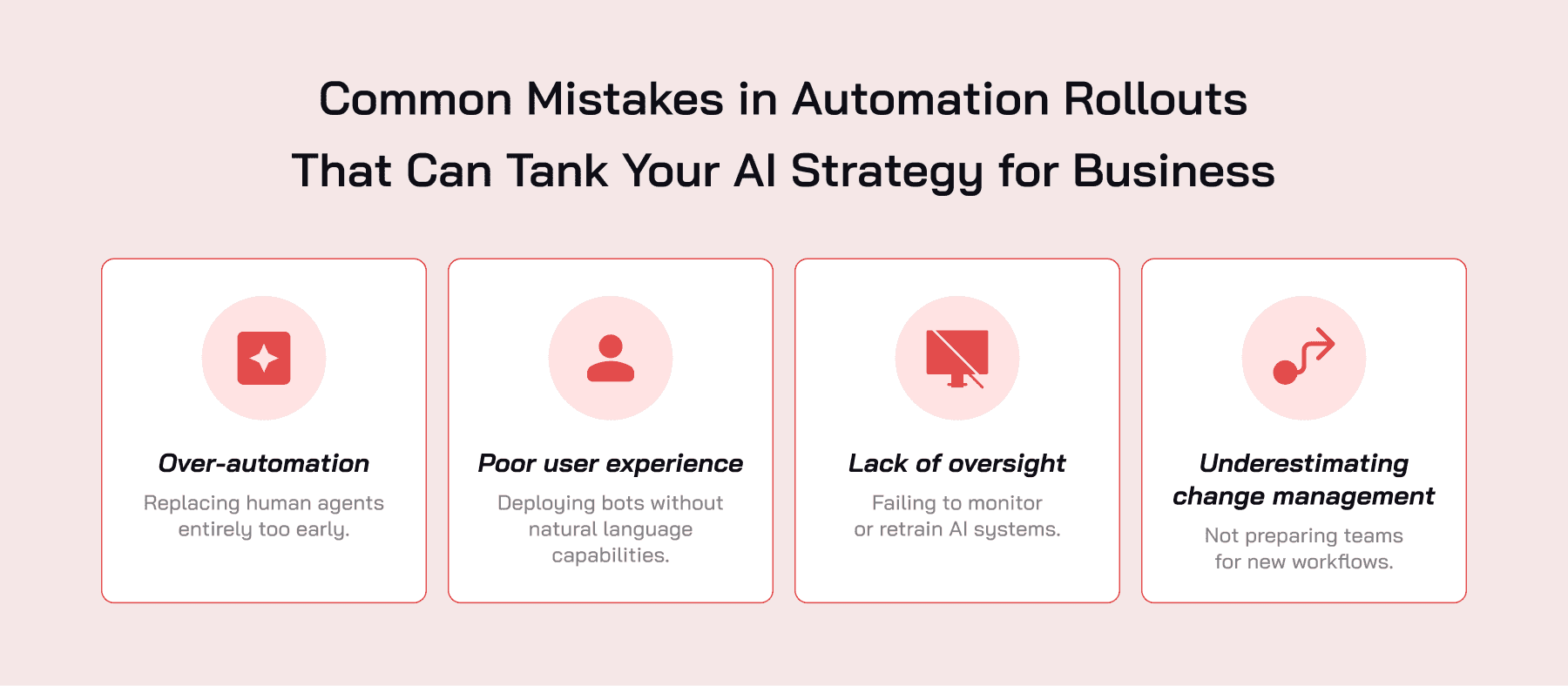 Common Mistakes in Automation Rollouts